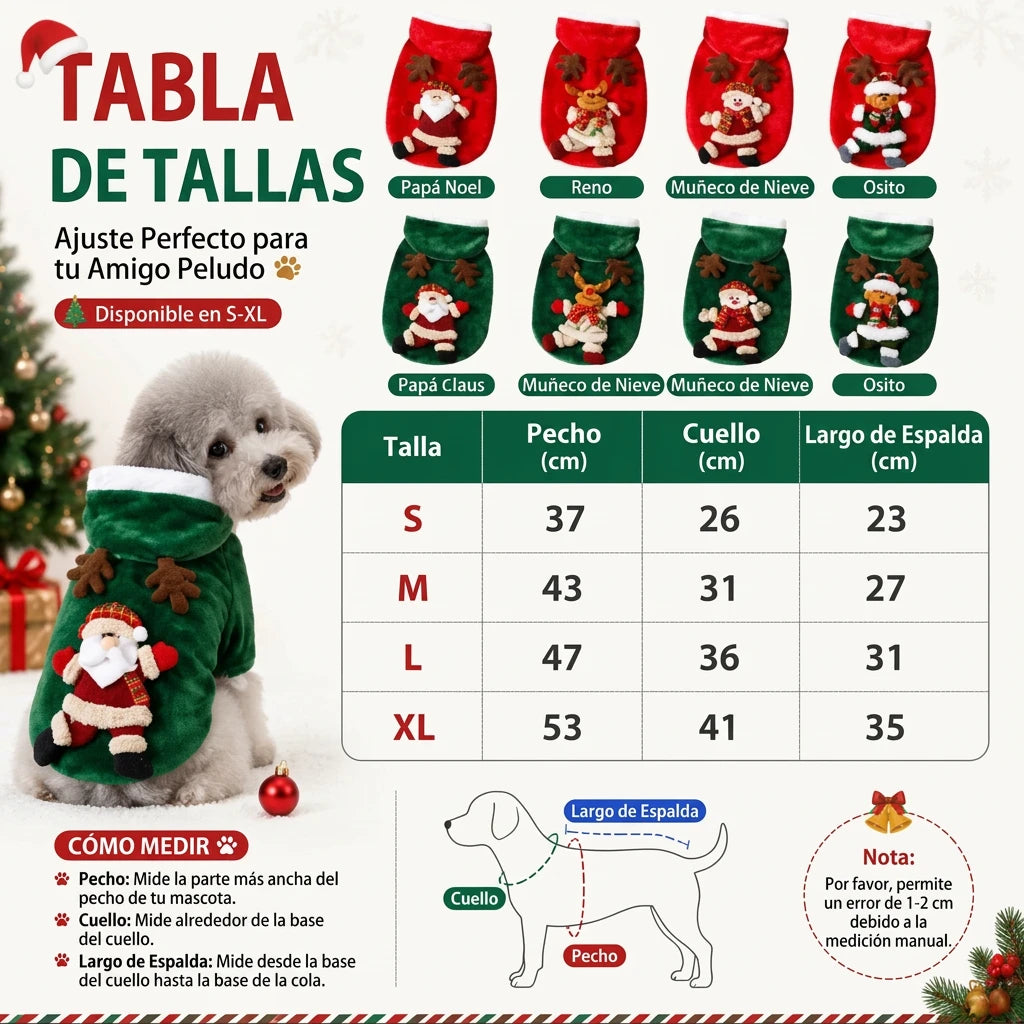 TRAJE NAVIDEÑO PAPA NOEL