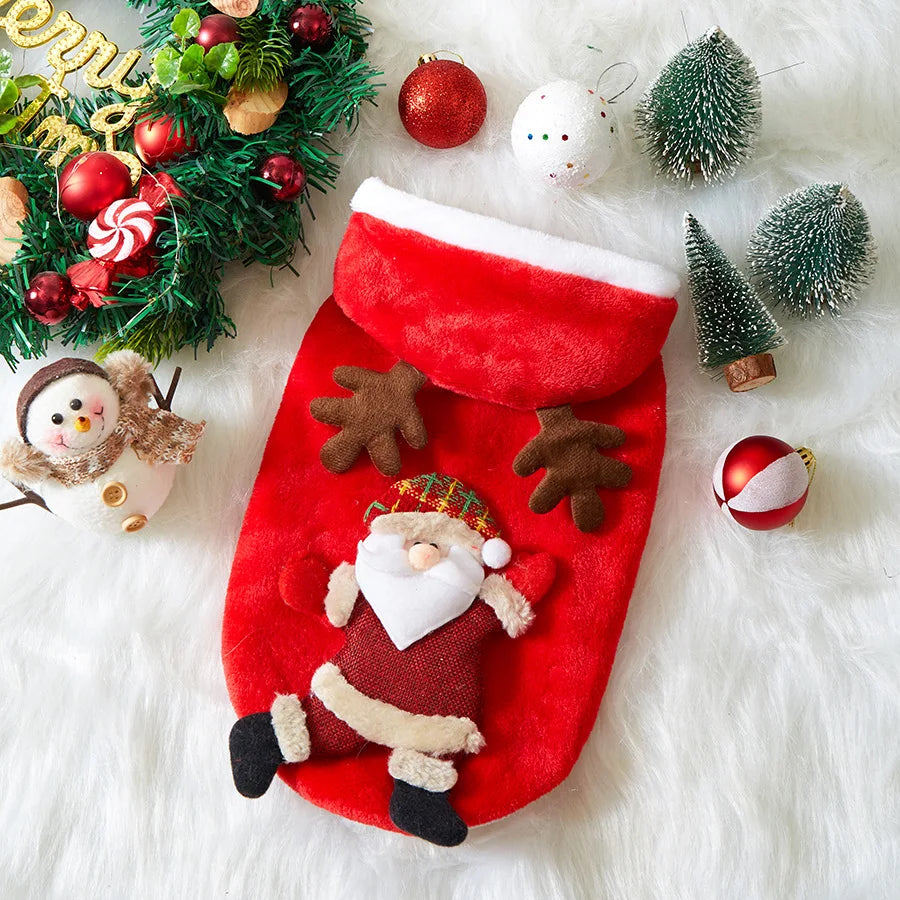 TRAJE NAVIDEÑO PAPA NOEL