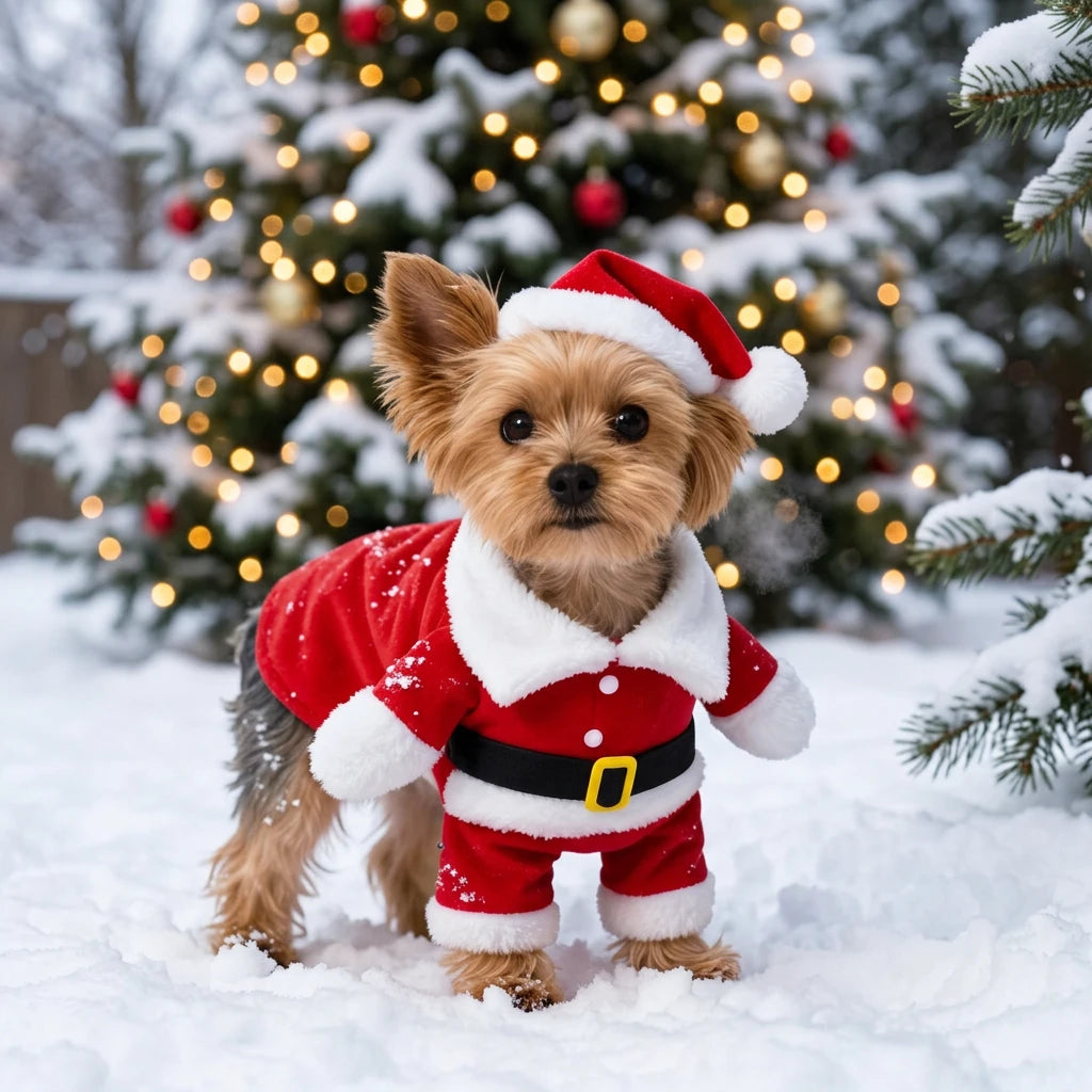 TRAJE NAVIDEÑO PERRO Y GATO