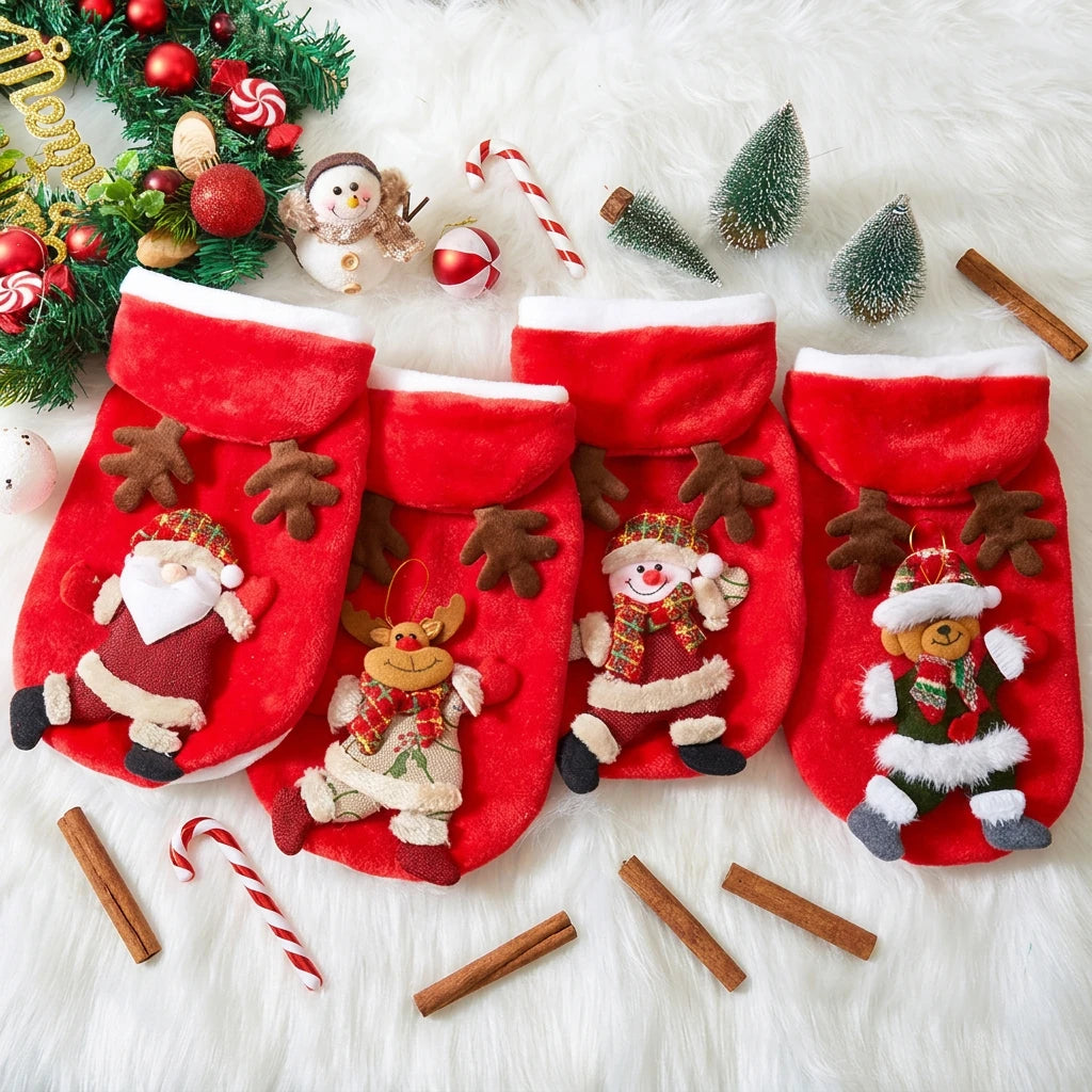TRAJE NAVIDEÑO PAPA NOEL