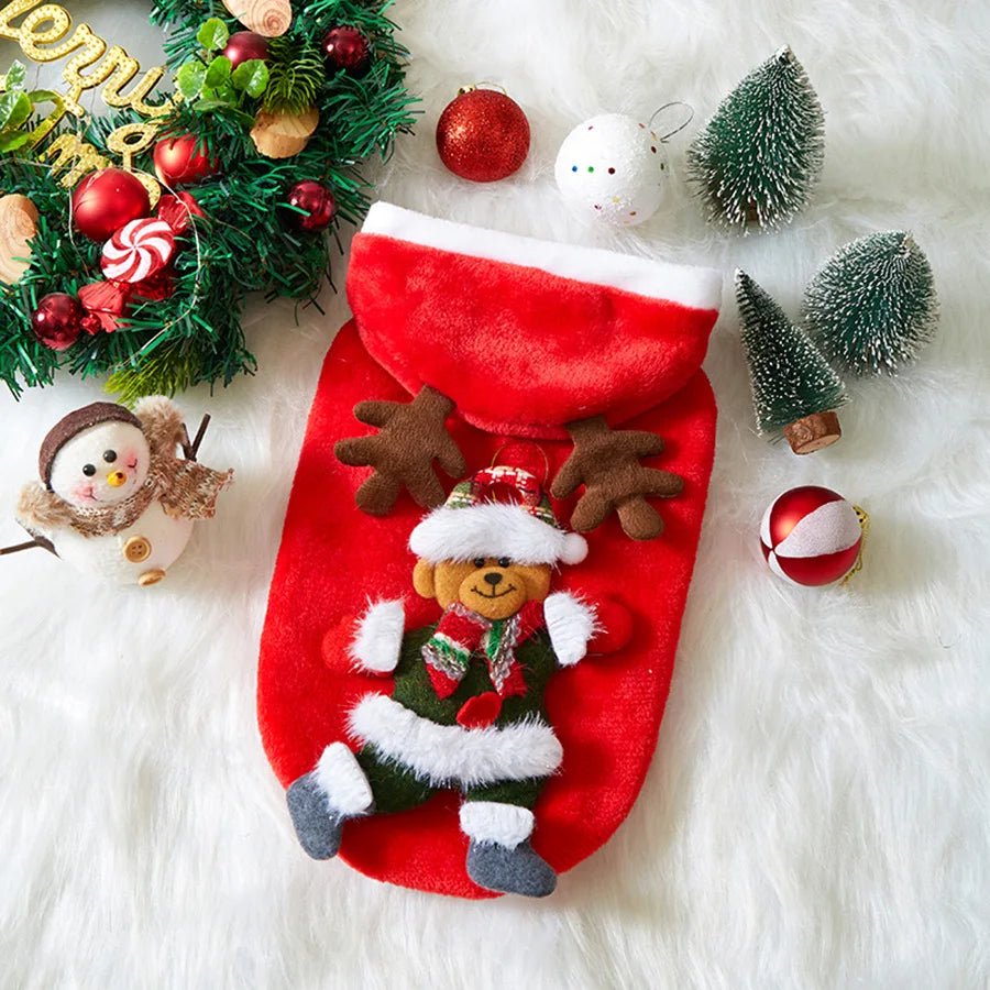 TRAJE NAVIDEÑO PAPA NOEL