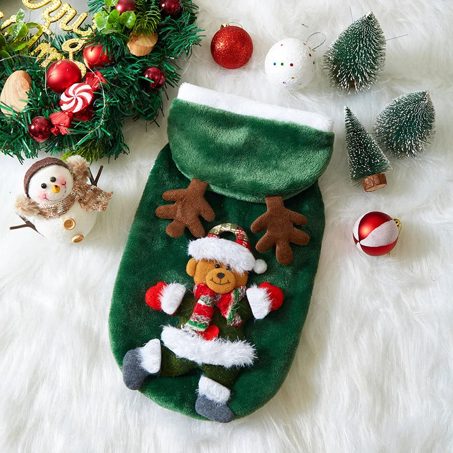 TRAJE NAVIDEÑO PAPA NOEL