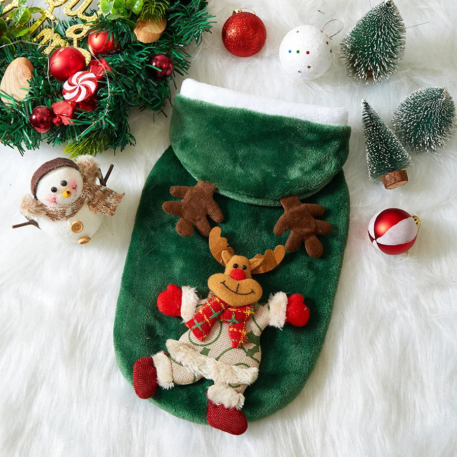 TRAJE NAVIDEÑO PAPA NOEL